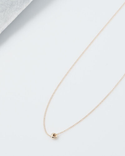 Minimal Rondelle Bead - 14k Gold Filled (40cm)