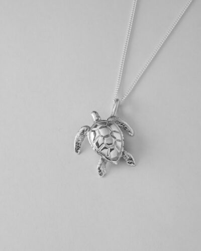 Medium Turtle - Sterling Silver