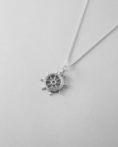 Small Ships Wheel - Sterling Silver