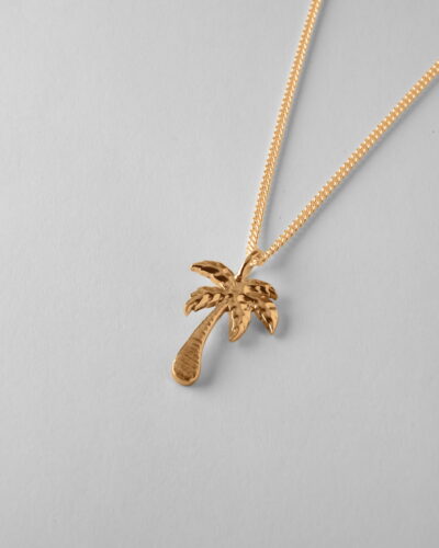 Small Palm Tree - 9ct Yellow Gold
