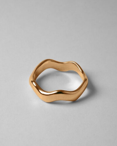 Wavelet Ring - 9ct Yellow Gold