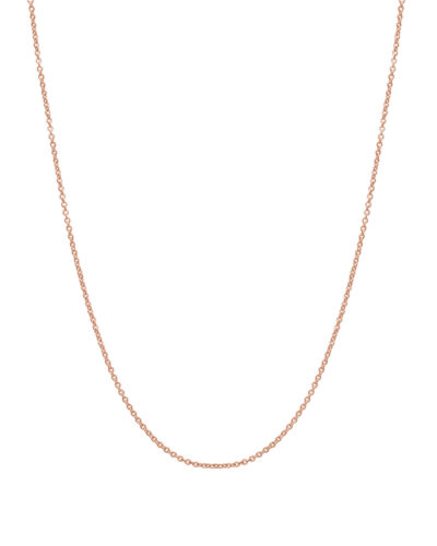 Curb Chain Necklace Med - Rose Gold (50cm)