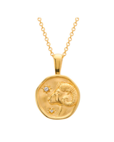Aries Necklace - Yellow Gold