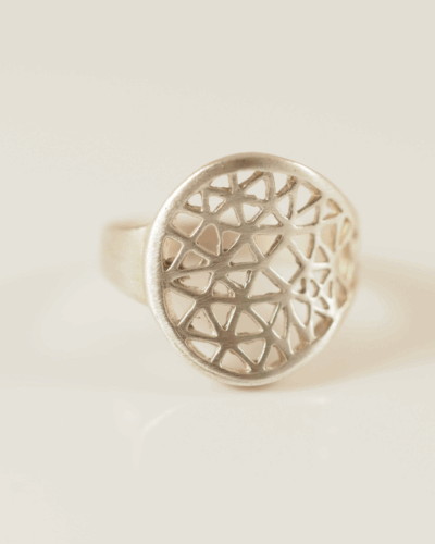 Window Ring - Sterling Silver