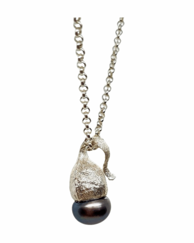 Gumnut Pearl Necklace - Sterling Silver