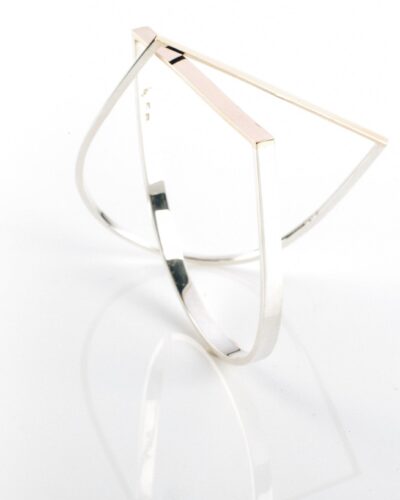 Flat-Top Bangle - Sterling Silver