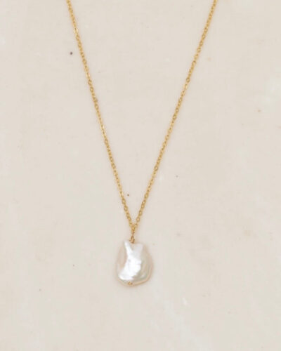 Keshi Pearl Necklace - 14K Gold Filled