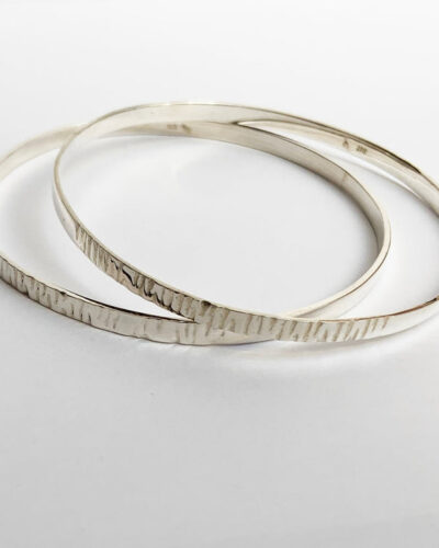 Ripples Bangle - Sterling Silver