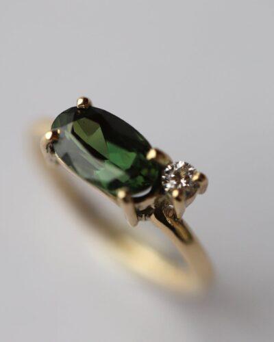 Estelle Ring - 9ct Gold, Sapphire