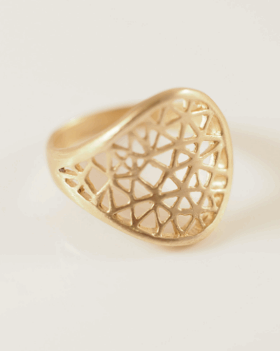 Window Ring - 9CT Gold