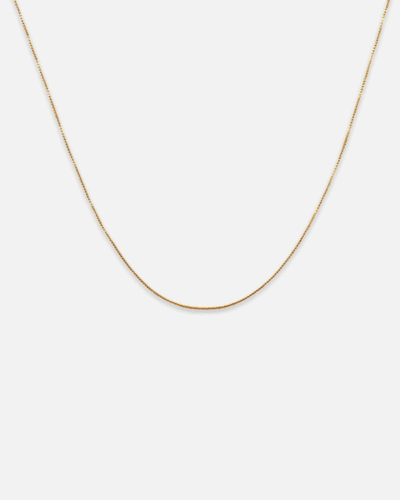 Gold Box Chain (20 inch / 50cm) - 18K Gold Filled