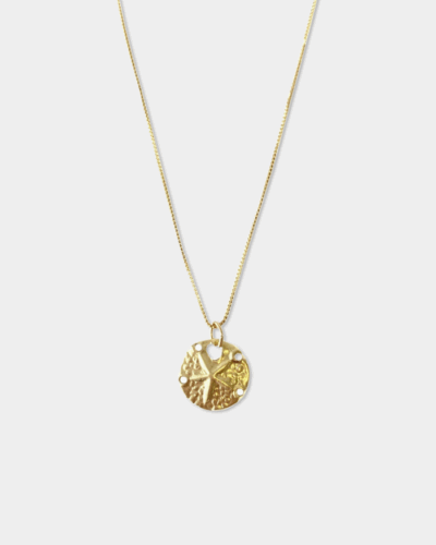 Starfish Charm Necklace (18 inch / 45cm) - 18K Gold Filled