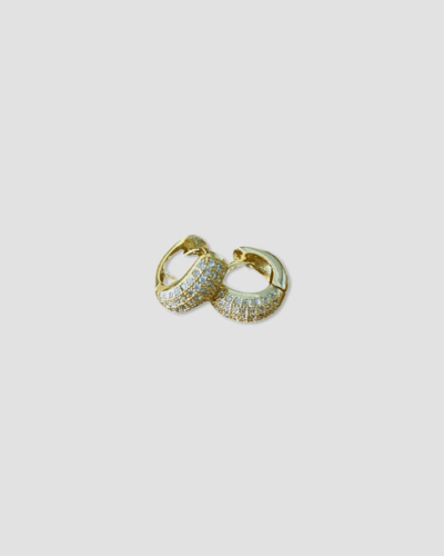 Elégante Huggie Hoops - 14K Gold Filled