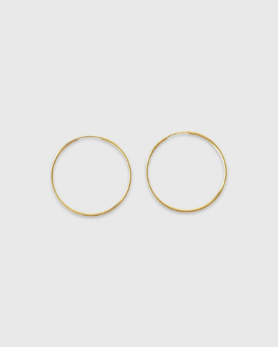 Infinity Hoop Earrings (27mm) - 14K Gold Filled