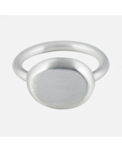 Oval Ring - Sterling Silver
