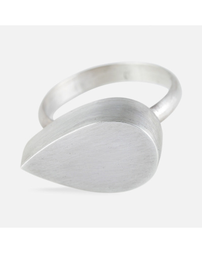Teardrop Ring - Sterling Silver
