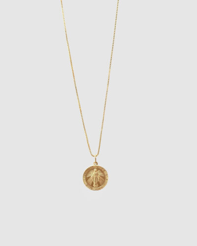 Virgin Mary Necklace - 18K Gold Filled