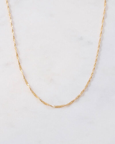 Megumi Chain Necklace (16 inch / 40cm) - 18K Gold Filled