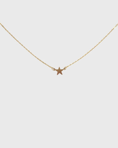 Tiny Star Necklace (16 inch / 40cm) - 14K Gold Filled
