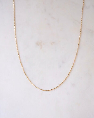 Freya Thin Necklace - 18K Gold Filled