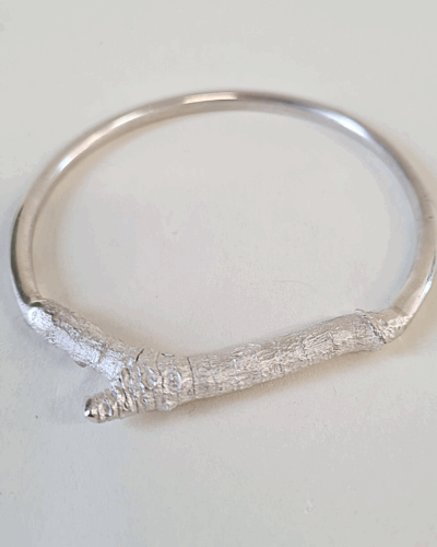 Twiggy Bangle - Sterling Silver