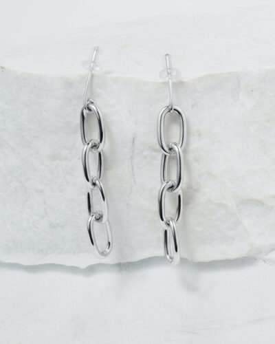 Chunky Link Drops - Sterling Silver (3 Links)