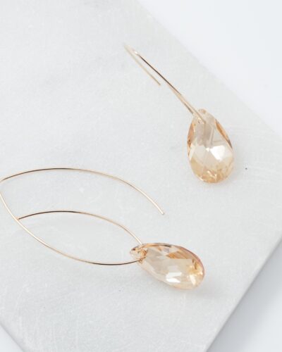 Pathways - 14k Gold Filled, Large Crystal (Golden Shadow)