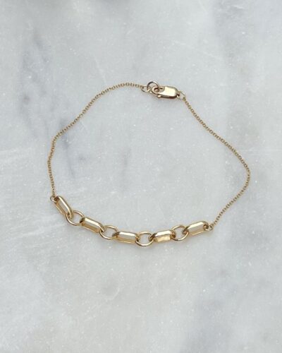 Connect Bracelet Two - 14k Gold Filled (Medium)