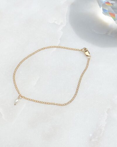 Rice Pearl Drop - 14k Gold Filled (Large)