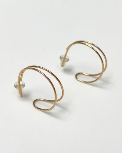 Loop Hoops - 14k Gold Filled (Small)