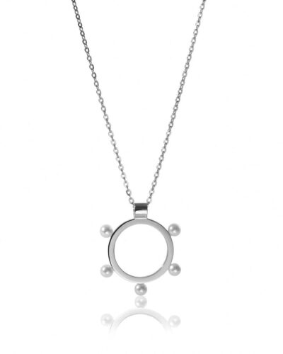 Jayne Pearl Pendant - Sterling Silver