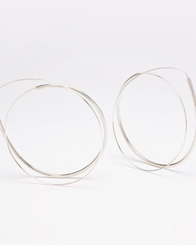 Lunar Hoops - Sterling Silver (Large)