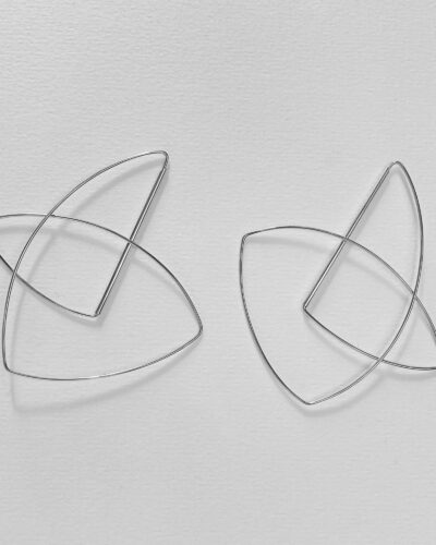 Opera Earrings - Sterling Silver (Large)
