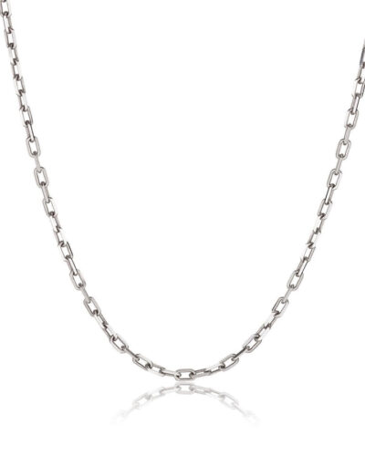 Long Chain Necklace - Sterling Silver