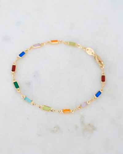 Dione Gold Bracelet (16.5cm / S) - 18K Gold Filled