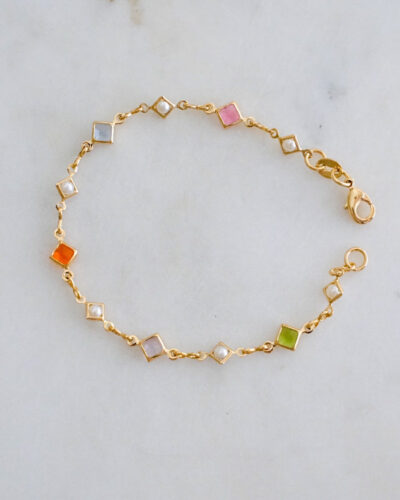 Megami Bracelet (17cm / M) - 18K Gold Filled