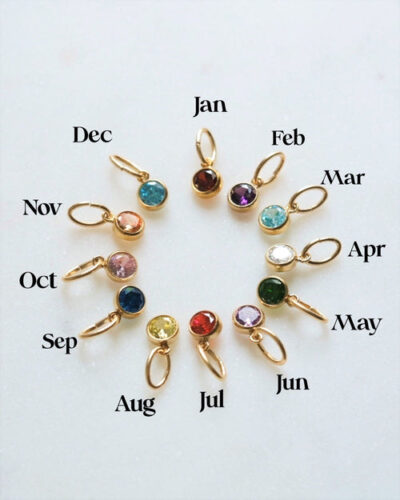 Birthstone Bracelet (April) - 18K Gold Filled
