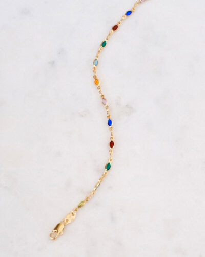 Gisela Bracelet (16.5cm / S) - 18K Gold Filled