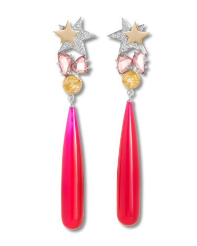 Come As You Are Earrings - 18ct Gold & Sterling Silver