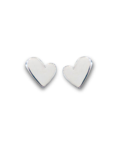 Mini Te Amo Earrings - Sterling Silver