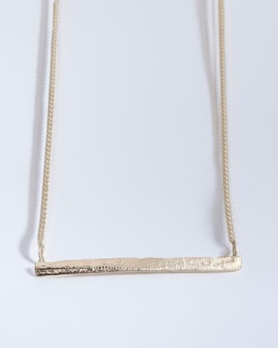 Bar Necklace - Sterling Silver