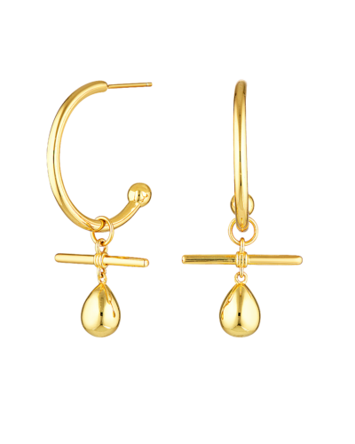 Ava Hoops - 18K Gold Plated