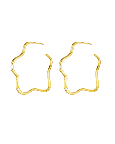 Darcy Hoops Petite - 18K Gold Plated