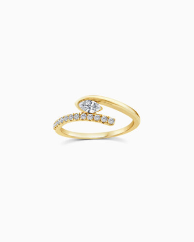 Radiance Marquise Ring - 9K Gold, Diamond (Lab Grown) (0.33ct)