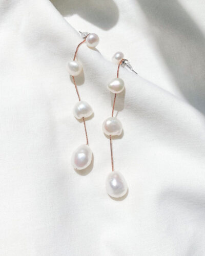 Samantha I Earrings - Rose Gold Plated