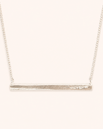 Bar Necklace - Sterling Silver
